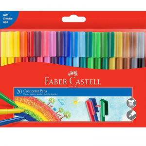 Faber Castell Connector Filzstifte – 20er Set